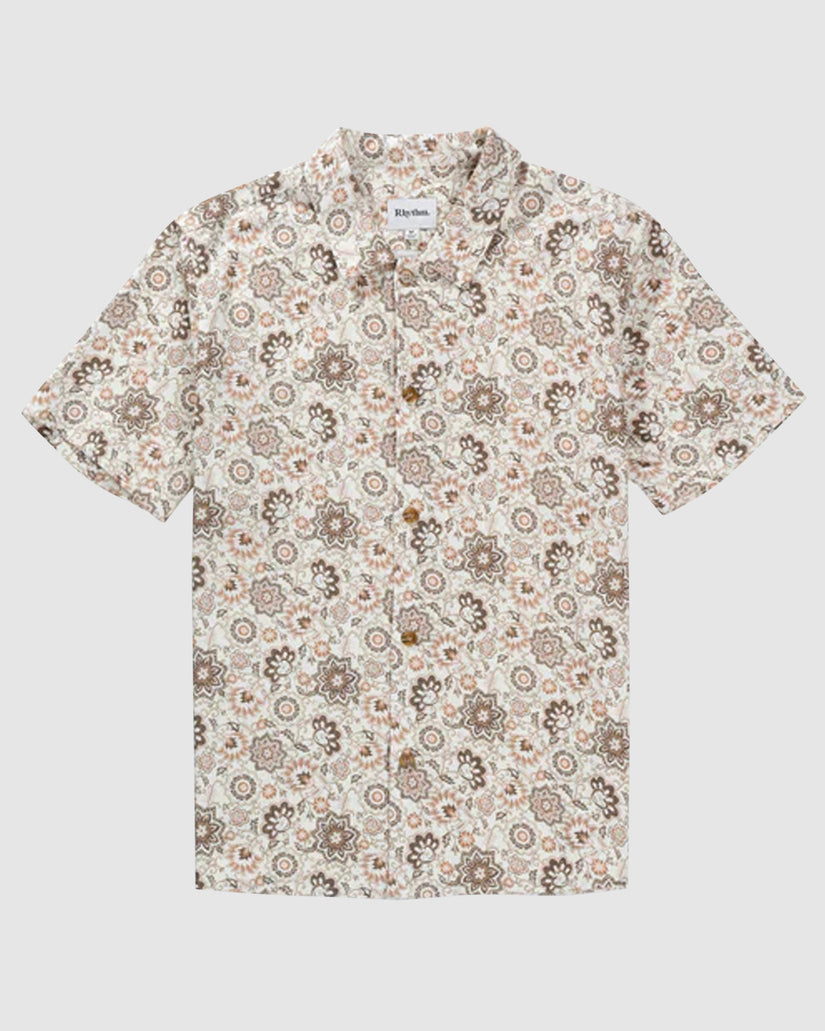 MENS RAYA PAISLEY SHORT SLEEVE SHIRT