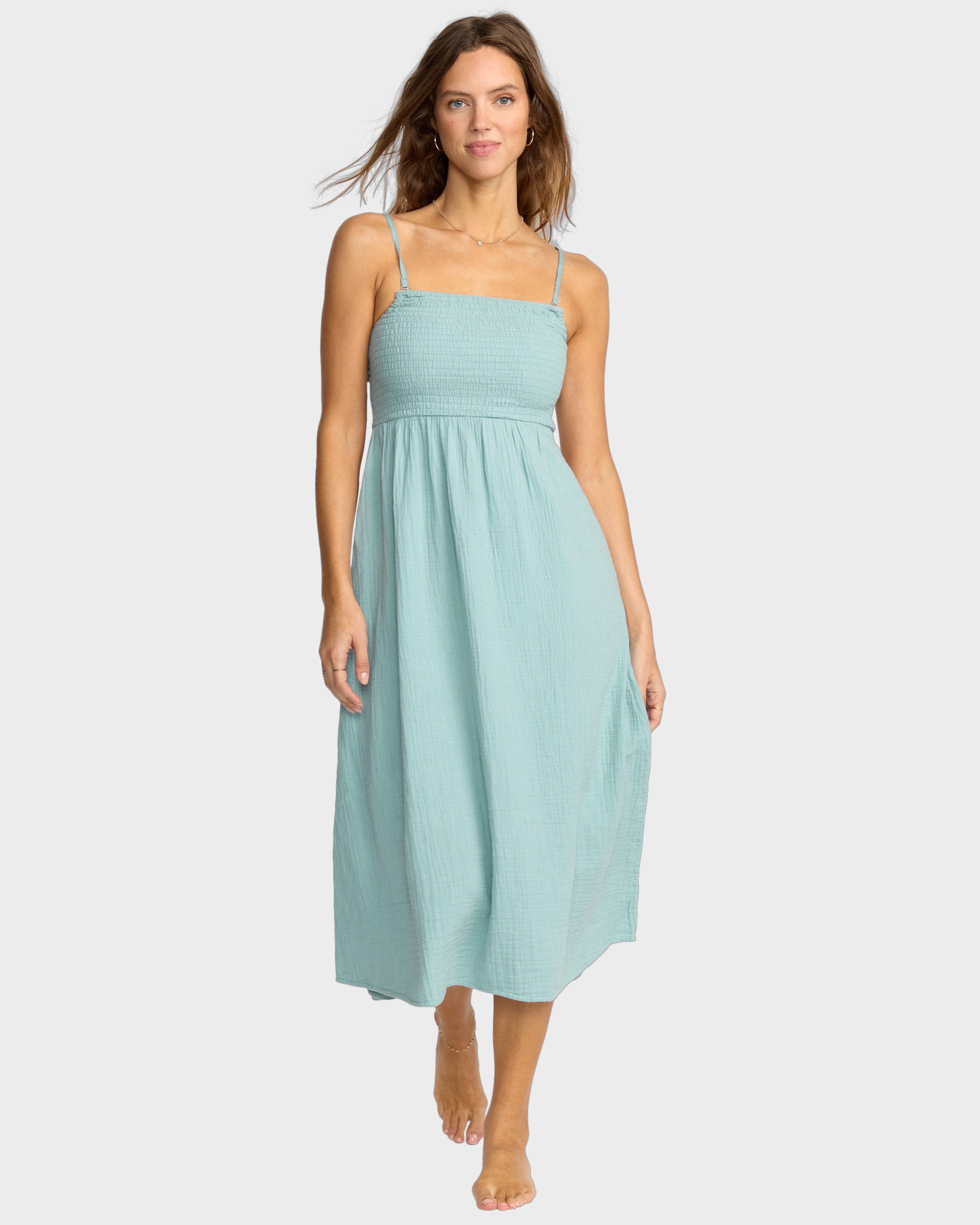 Buy Womens Off The Coast Midi Dress by Billabong Surf Dive 'n Ski