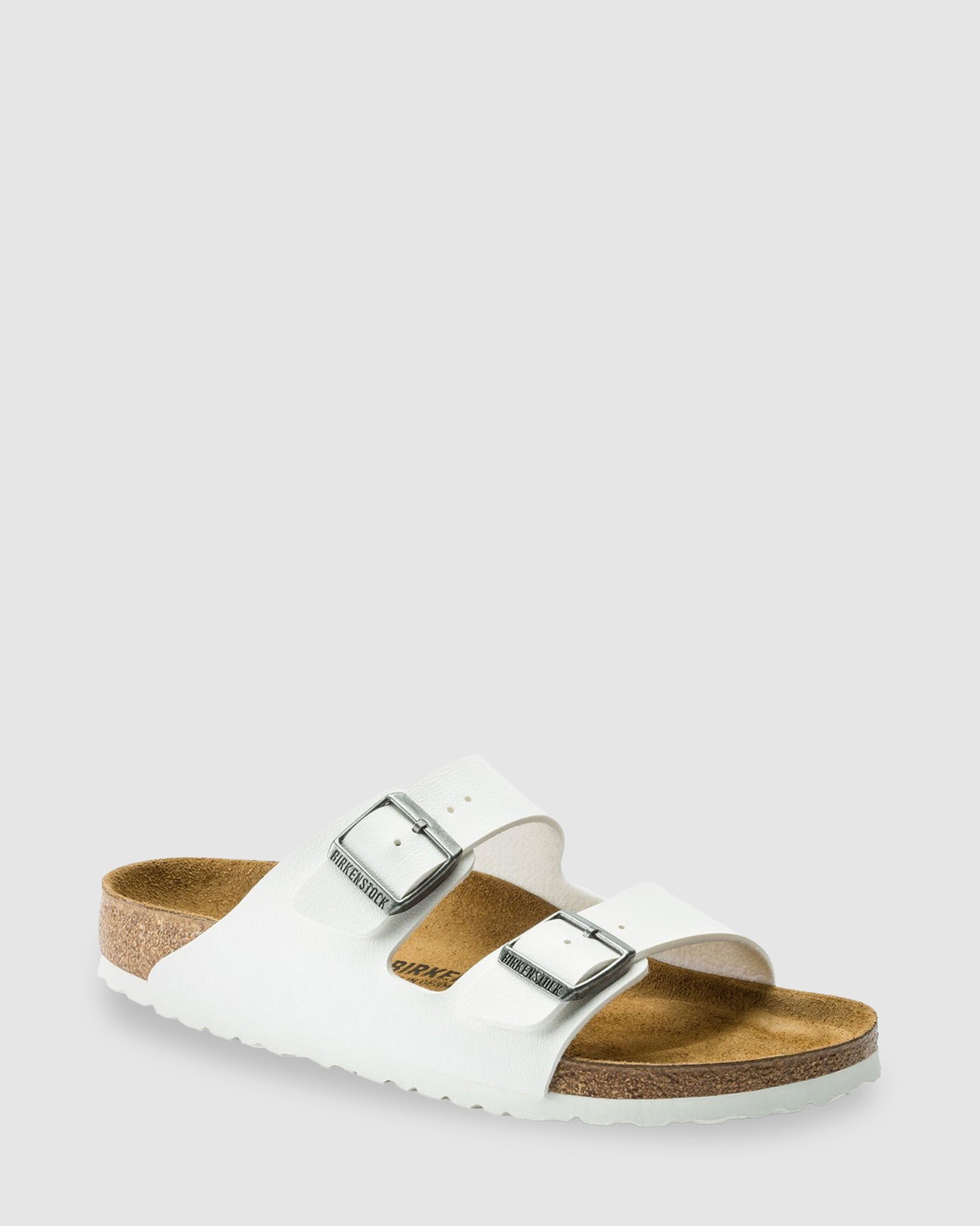 Buy ARIZONA WHITE BIRKO FLOR REGULAR SANDALS by Birkenstock Surf Dive n Ski