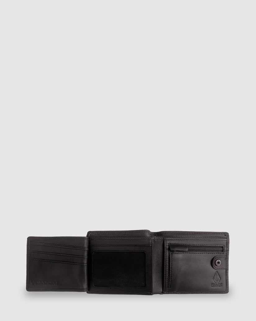 Mens Single Stone Leather Wallet
