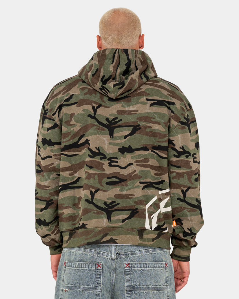 Mens Rambo Zip Up Hoodie