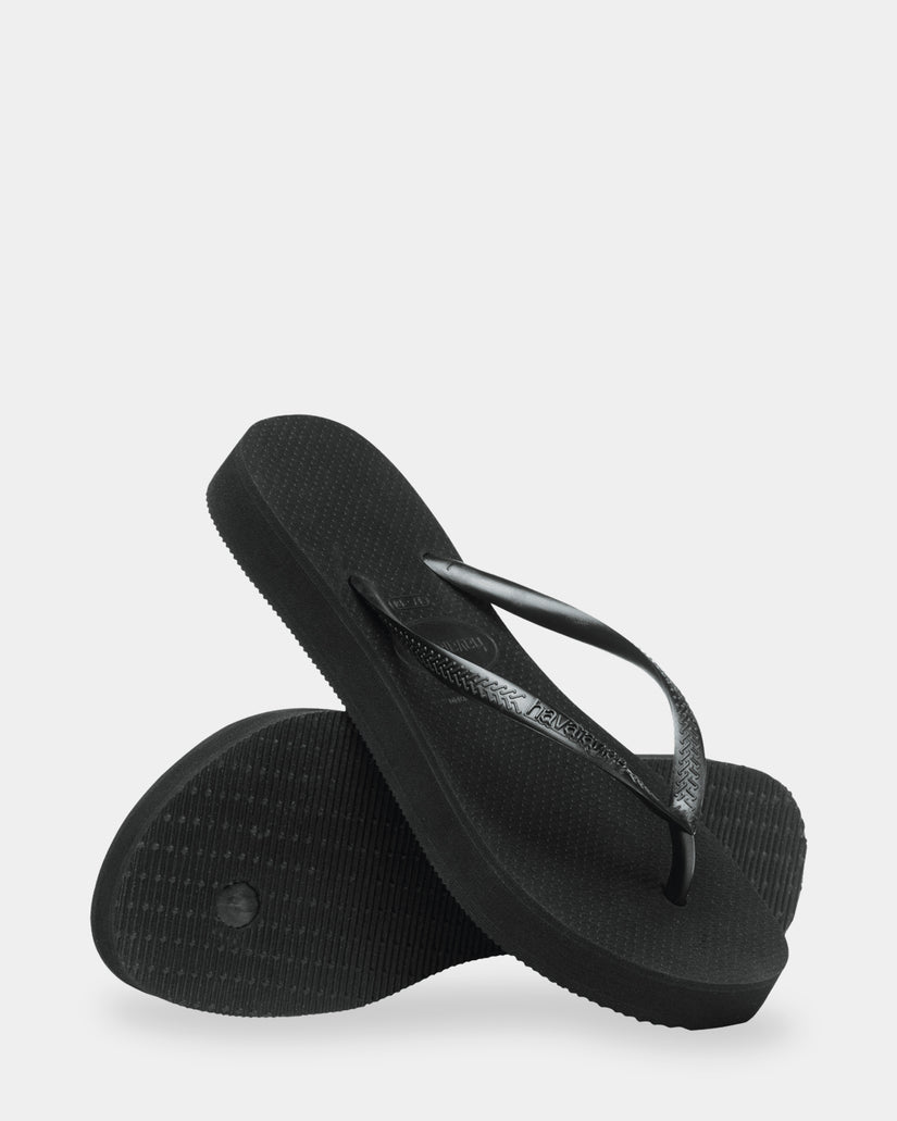 Girls 8-16 Slim Platform Thongs