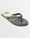 Mens Molokai Stripe Beach Thongs