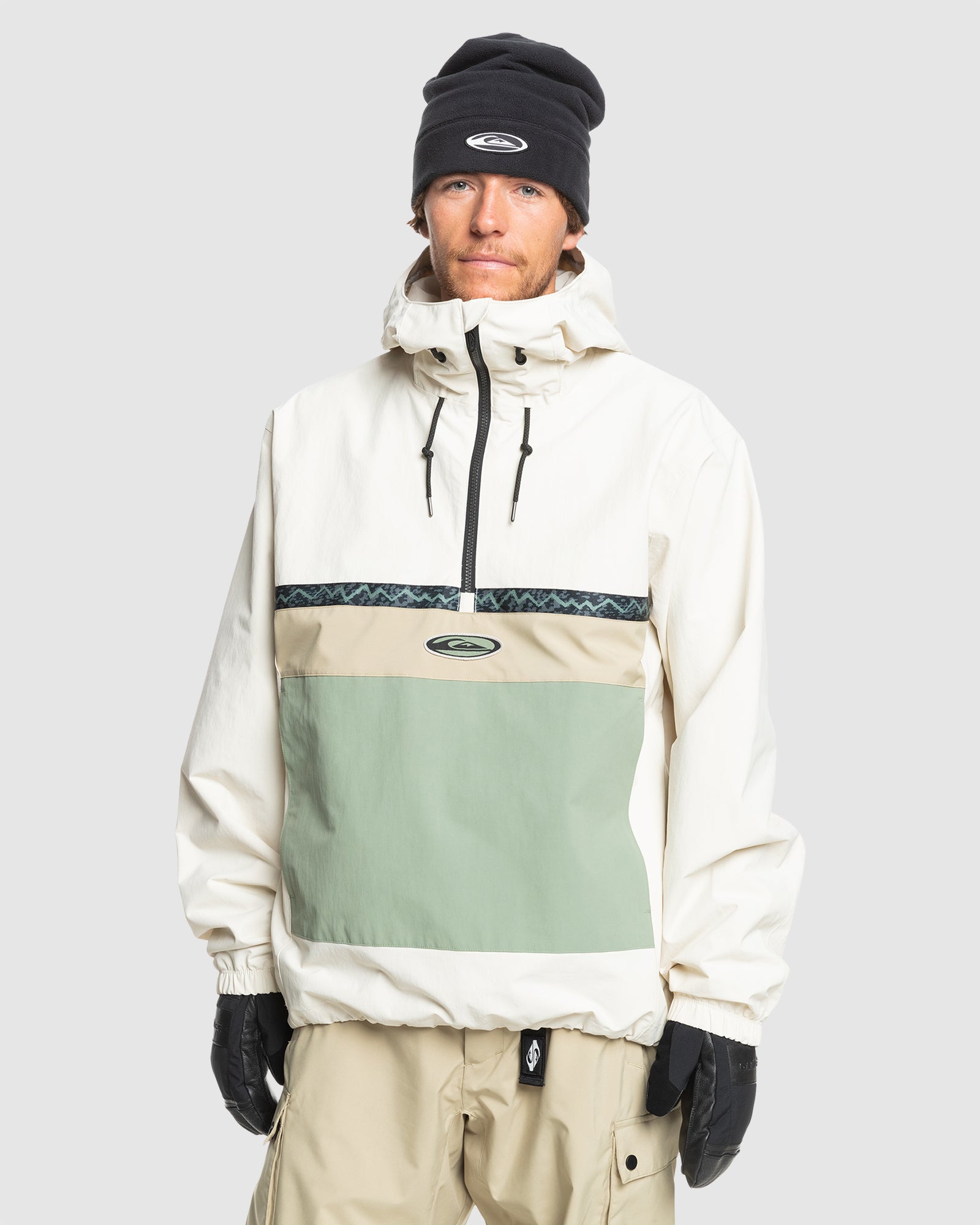 QUIKSILVER 上下セットL STEEZE JK FLY BIB 2443-0191-co2.jpg