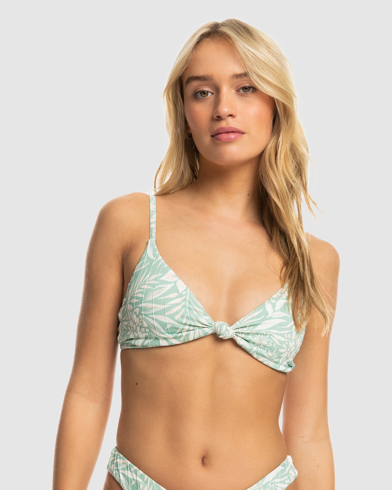 Rib Roxy Love Knot Peek A Boo One Piece Moderate Swimsuit