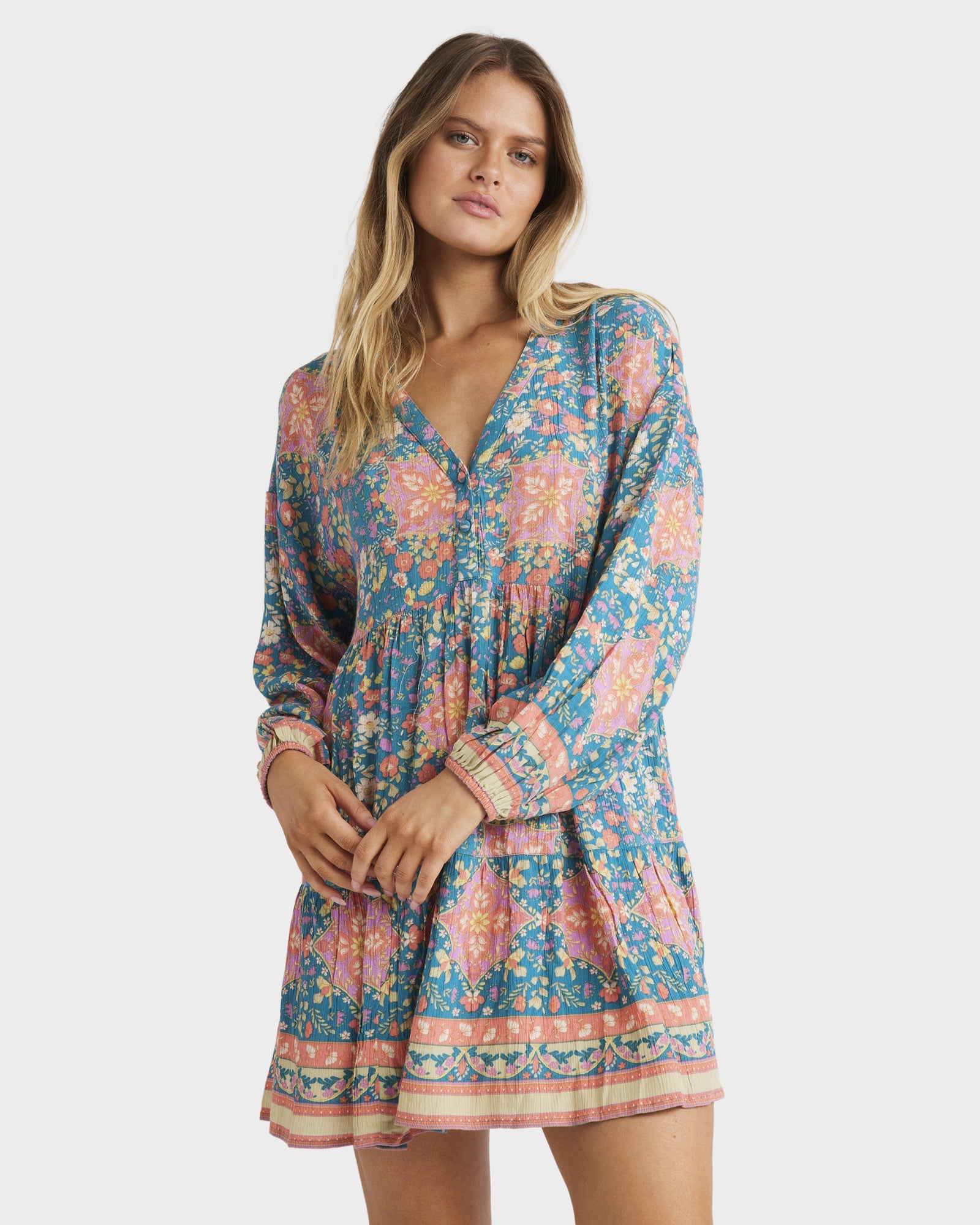 Buy Womens Sunrise Coast La Mer Mini Dress by Billabong Surf