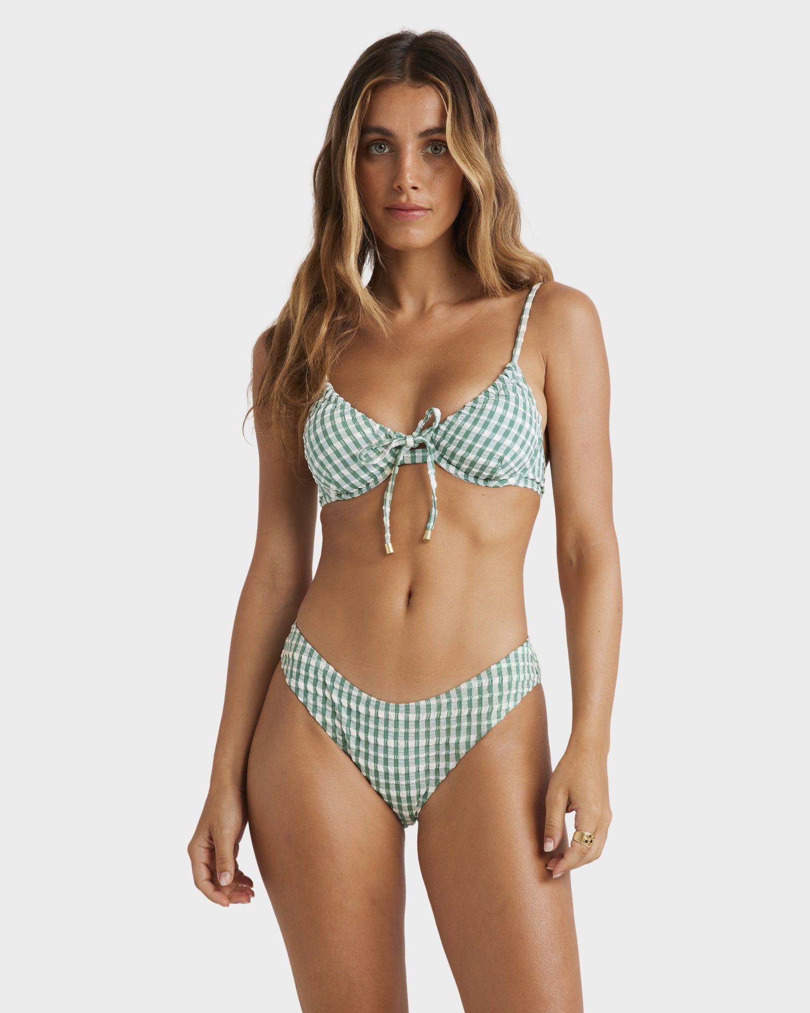 Buy Womens Wave Check Bikini Top by Billabong Surf Dive 'n Ski