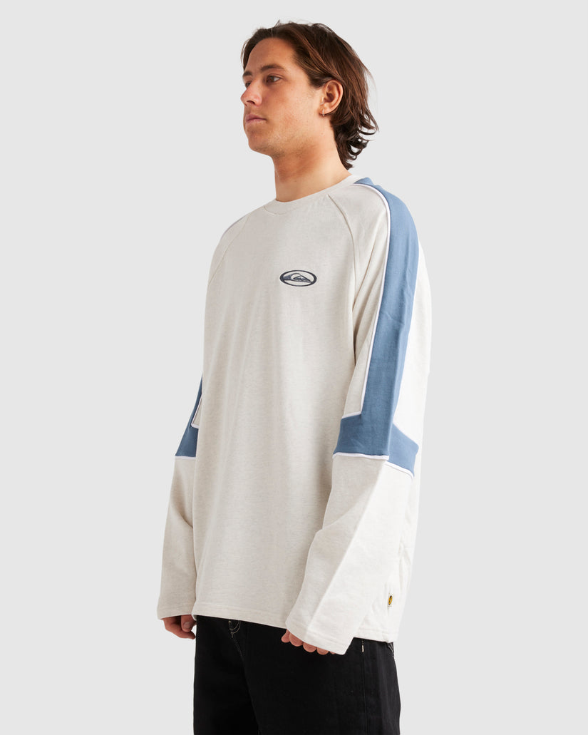 Mens Saturn Panel Crew Sweatshirt