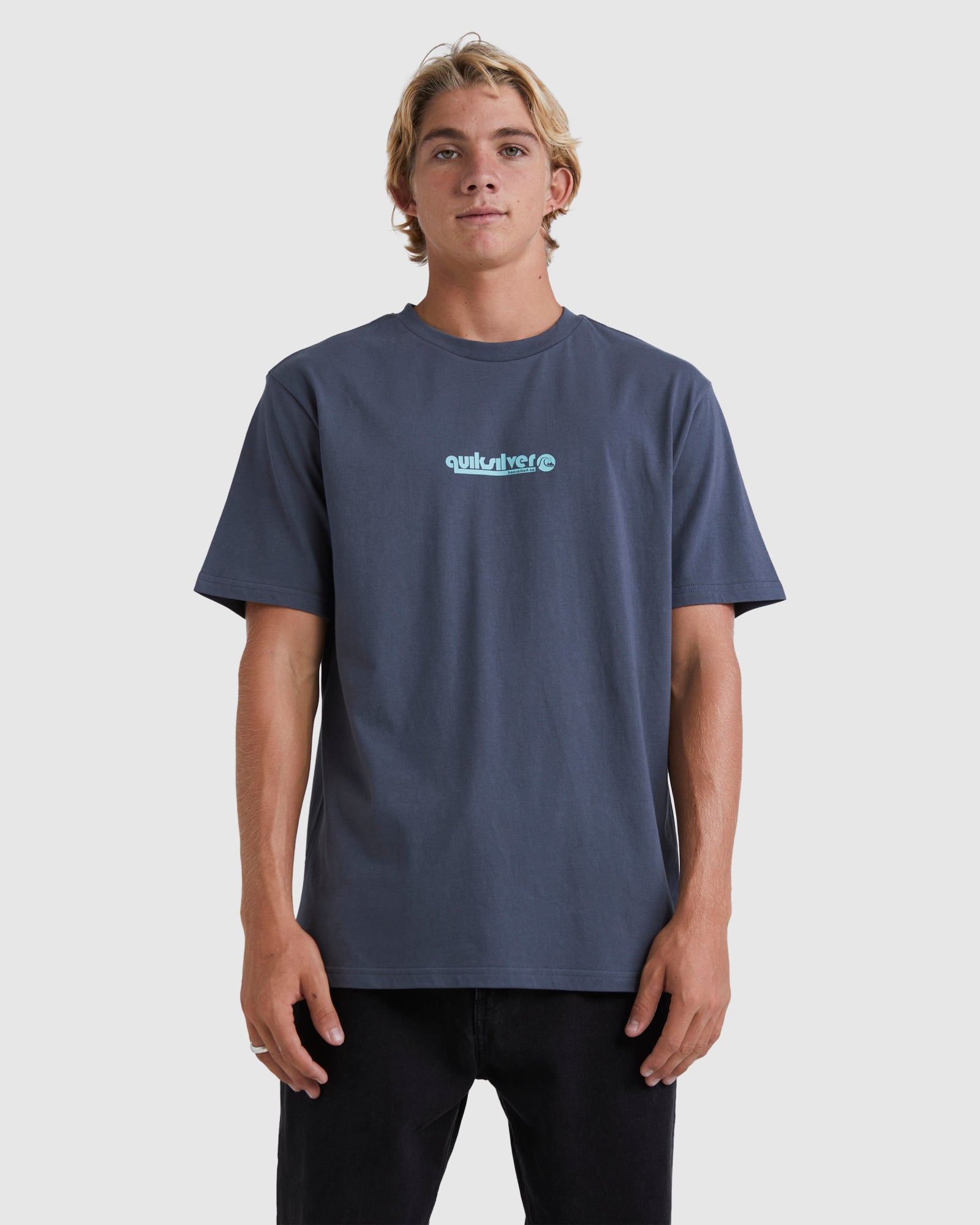 Quiksilver Mens Quik Global T-Shirt (Quarry) main image 0