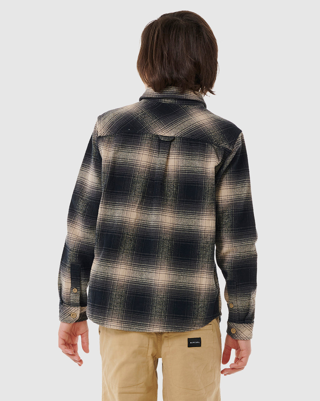 Boys 8-16 Count Flannel Long Sleeve Shirt