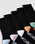 Boys 8-16 School 5 Pack Crew Socks