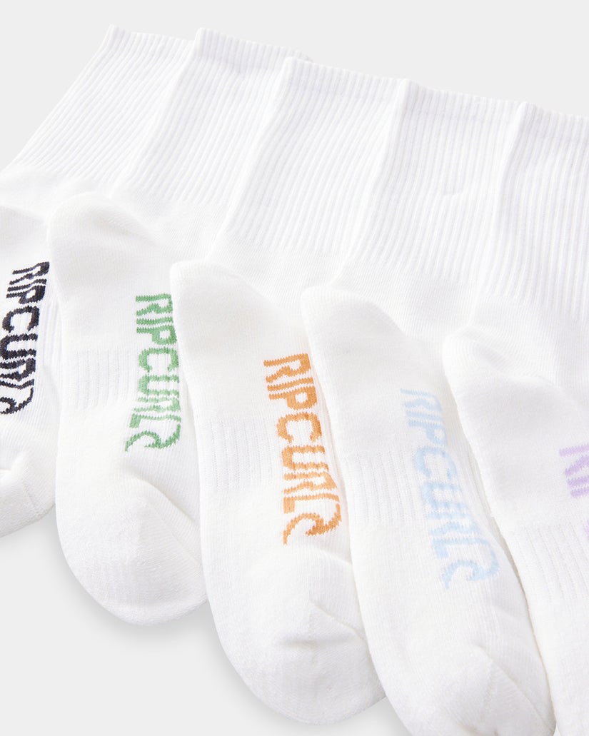 Boys 8-16 School 5 Pack Crew Socks