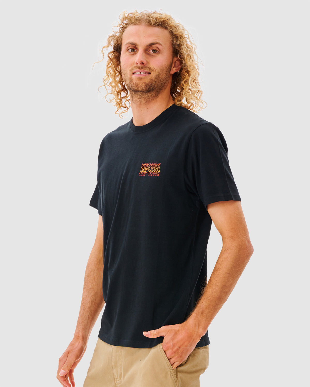 Mens Surf Revival Repeater T-Shirt