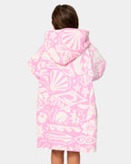 Girl 2-7 Mixed Snap Hooded Towel
