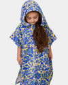 Girl 2-7 Mixed Snap Hooded Towel