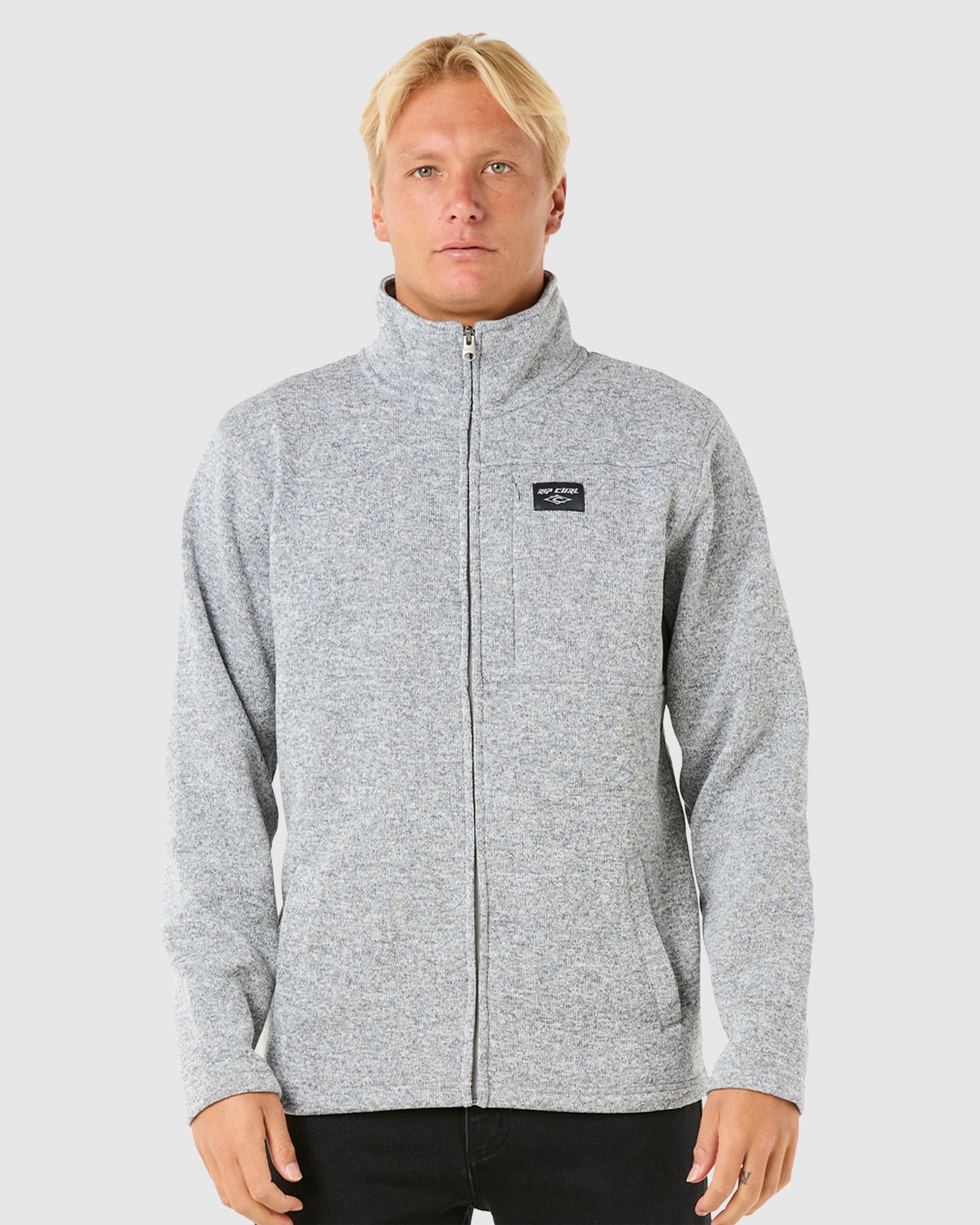 Mens Crescent Zip up Hoodie Mens Crescent Zip up Hoodie