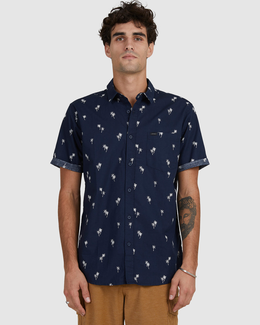 MENS PARADISE PALMS SHORT SLEEVE SHIRT