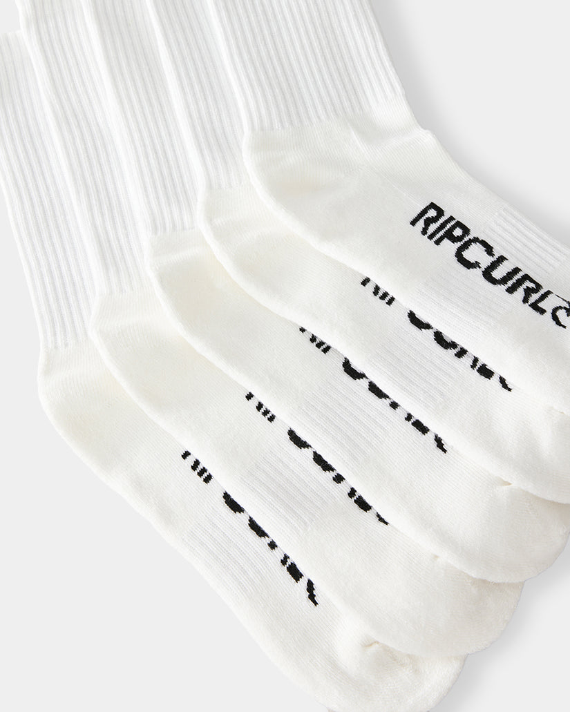 Mens School 5 Pack Crew Socks