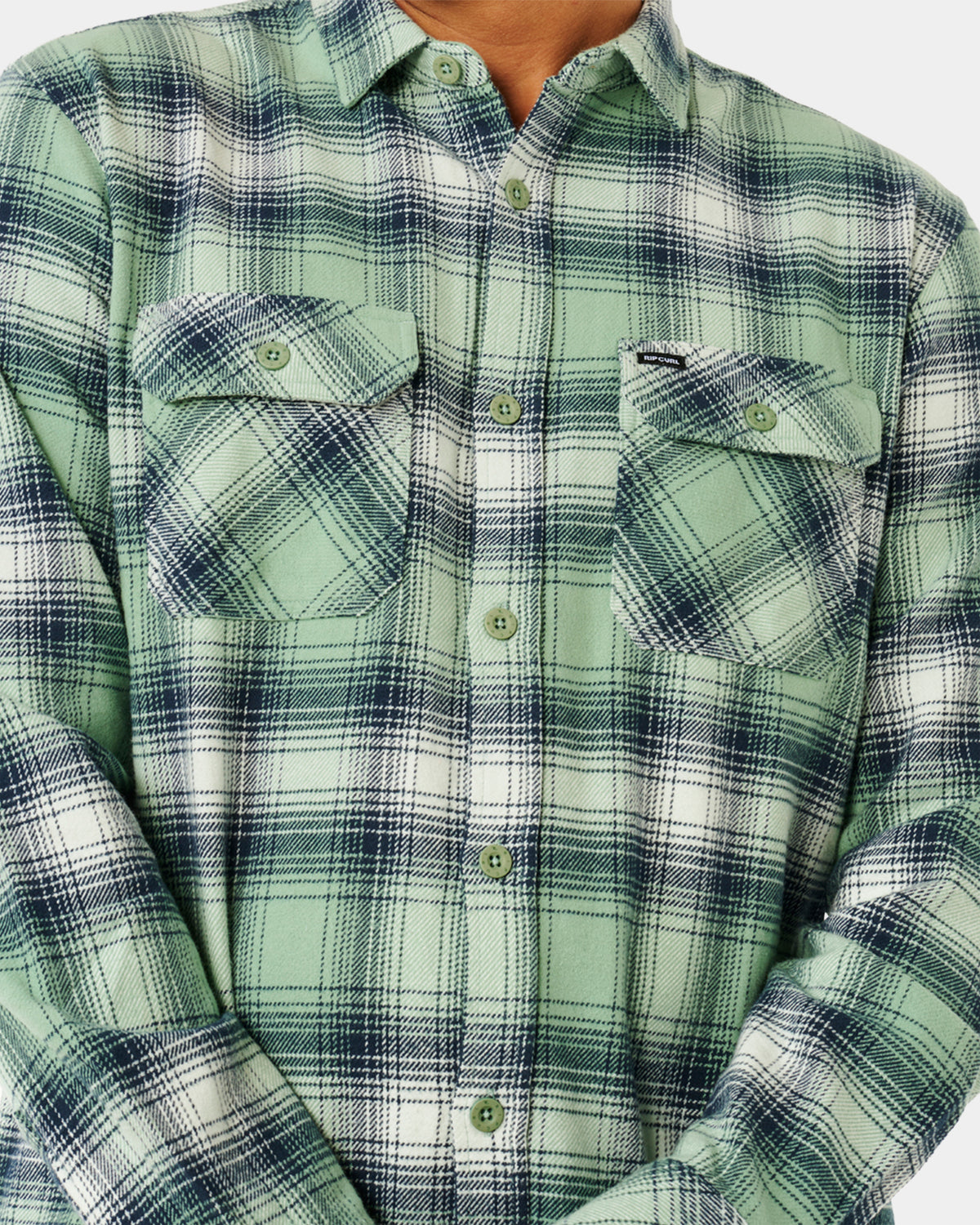 Mens Count Flannel Long Sleeve Shirt