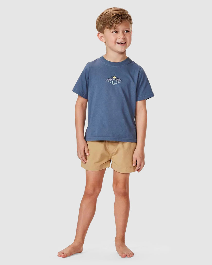 BOYS 2-7 SHRED TOWN BARREL T-SHIRT
