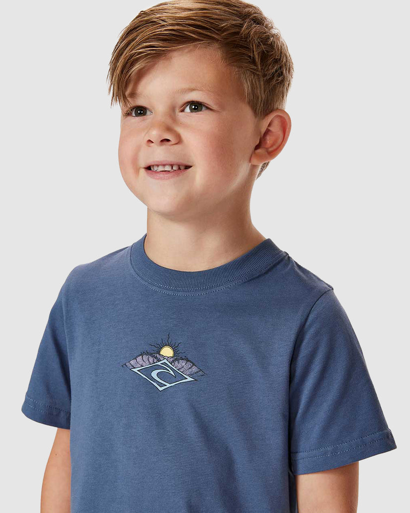 BOYS 2-7 SHRED TOWN BARREL T-SHIRT