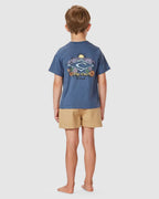 BOYS 2-7 SHRED TOWN BARREL T-SHIRT