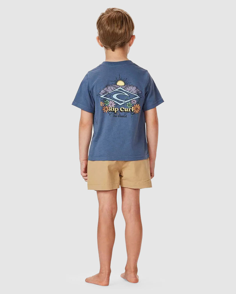 BOYS 2-7 SHRED TOWN BARREL T-SHIRT