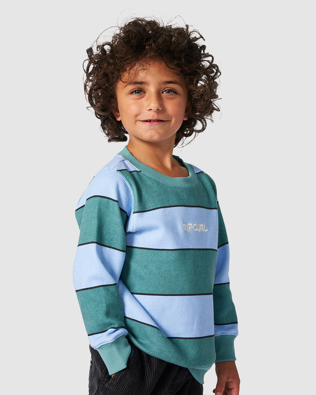 Boys 0-7 Grom Energy Crew Neck