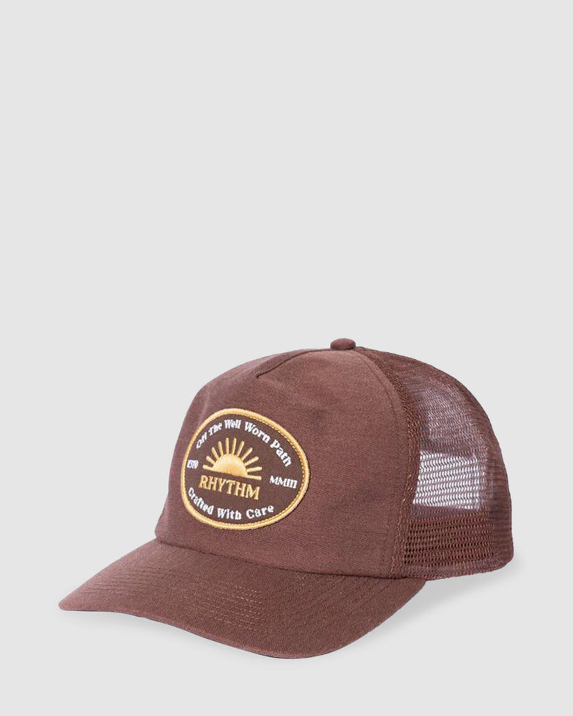 MENS WORN PATH TRUCKER CAP