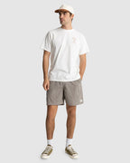 MENS LINEN CHECK JAM SHORTS