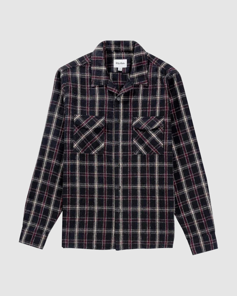 MENS CHECK LONG SLEEVE SHIRT