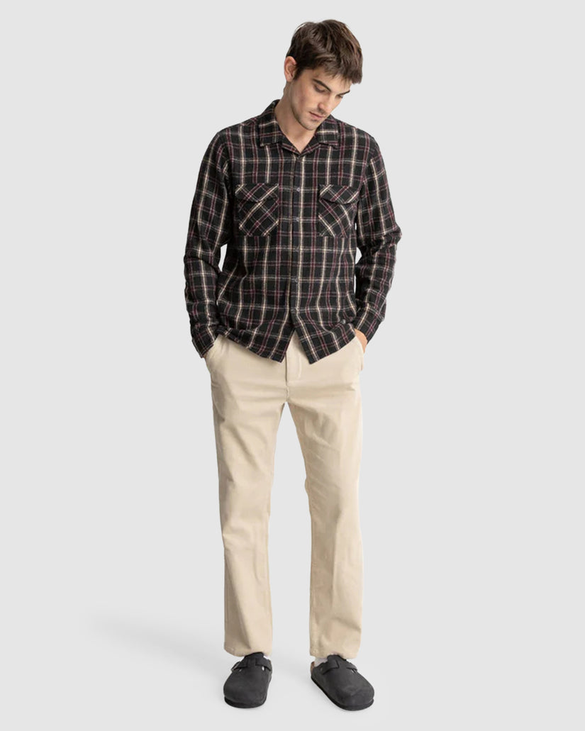 MENS CHECK LONG SLEEVE SHIRT
