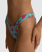 WOMENS INFERNA FLORAL HI CUT BIKINI BOTTOMS
