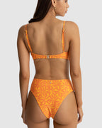 WOMENS ALLEGRA KNOT BANDEAU BIKINI TOP