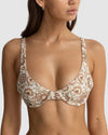 WOMENS RAYA PAISLEY UNDERWIRE BIKINI TOP