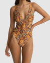WOMENS OASIS FLORAL CLASSIC ONE PIECE