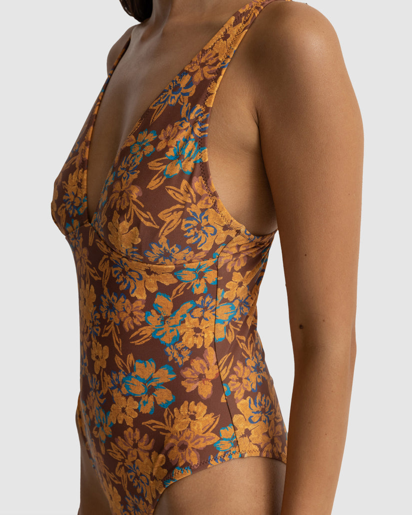WOMENS OASIS FLORAL CLASSIC ONE PIECE