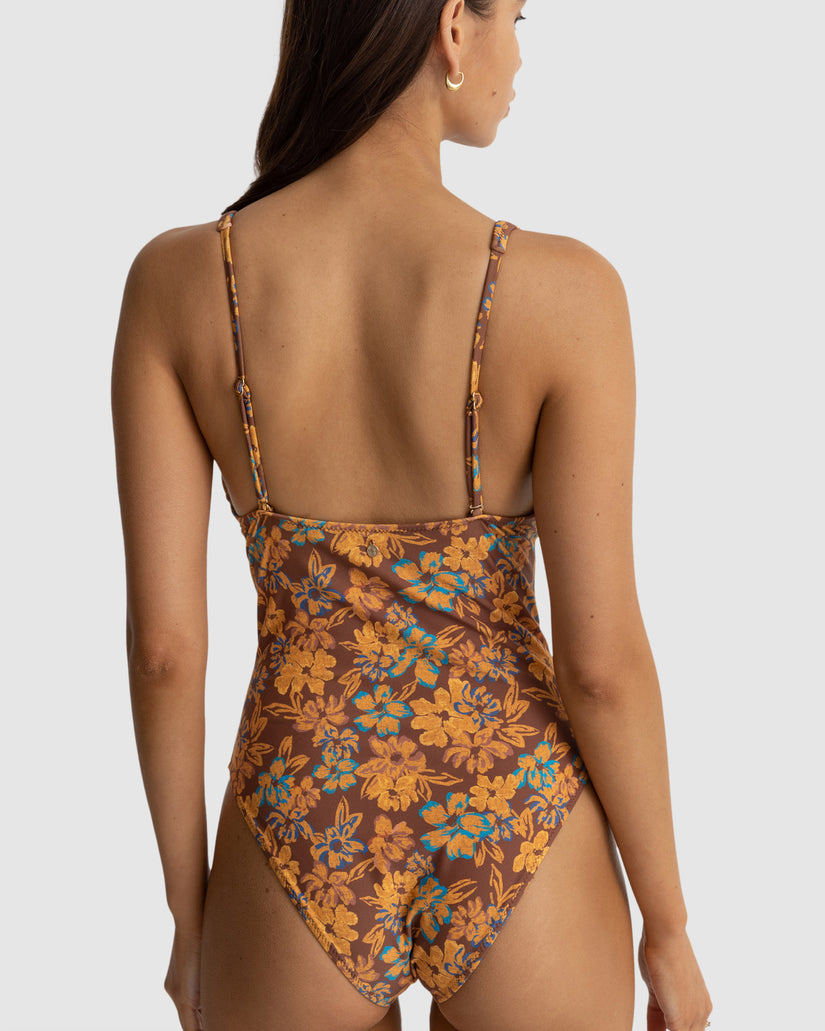 WOMENS OASIS FLORAL CLASSIC ONE PIECE