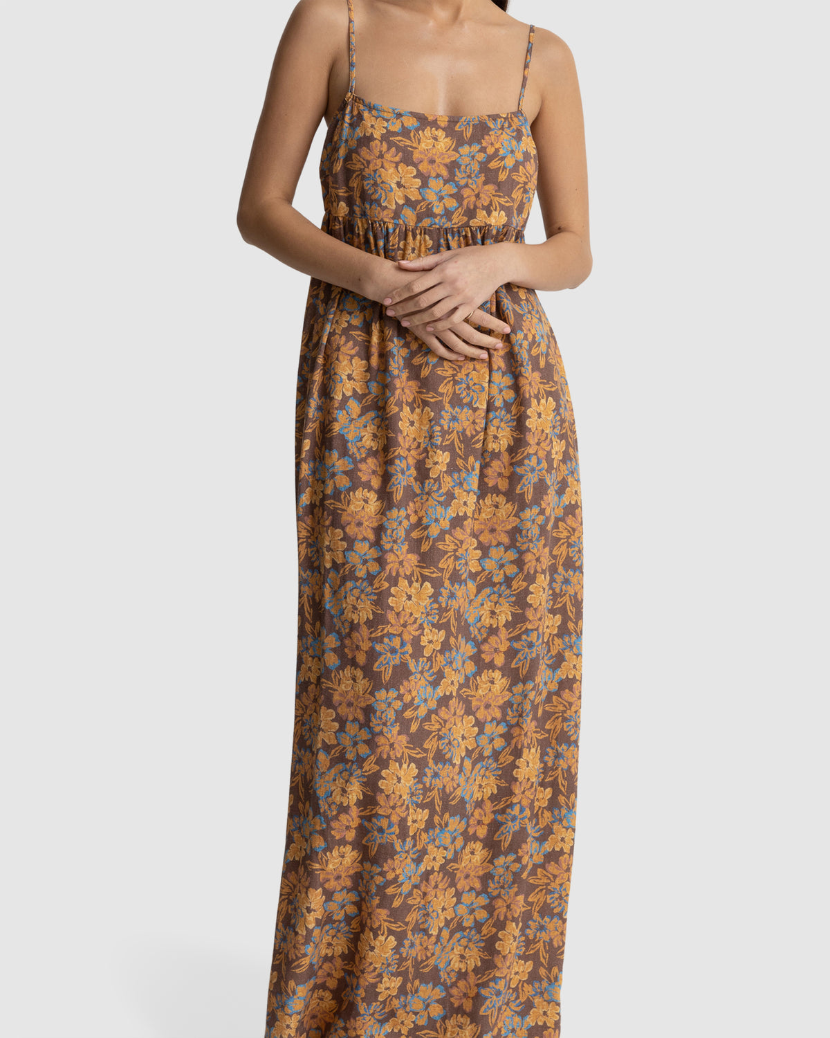 WOMENS OASIS FLORAL MAXI DRESS