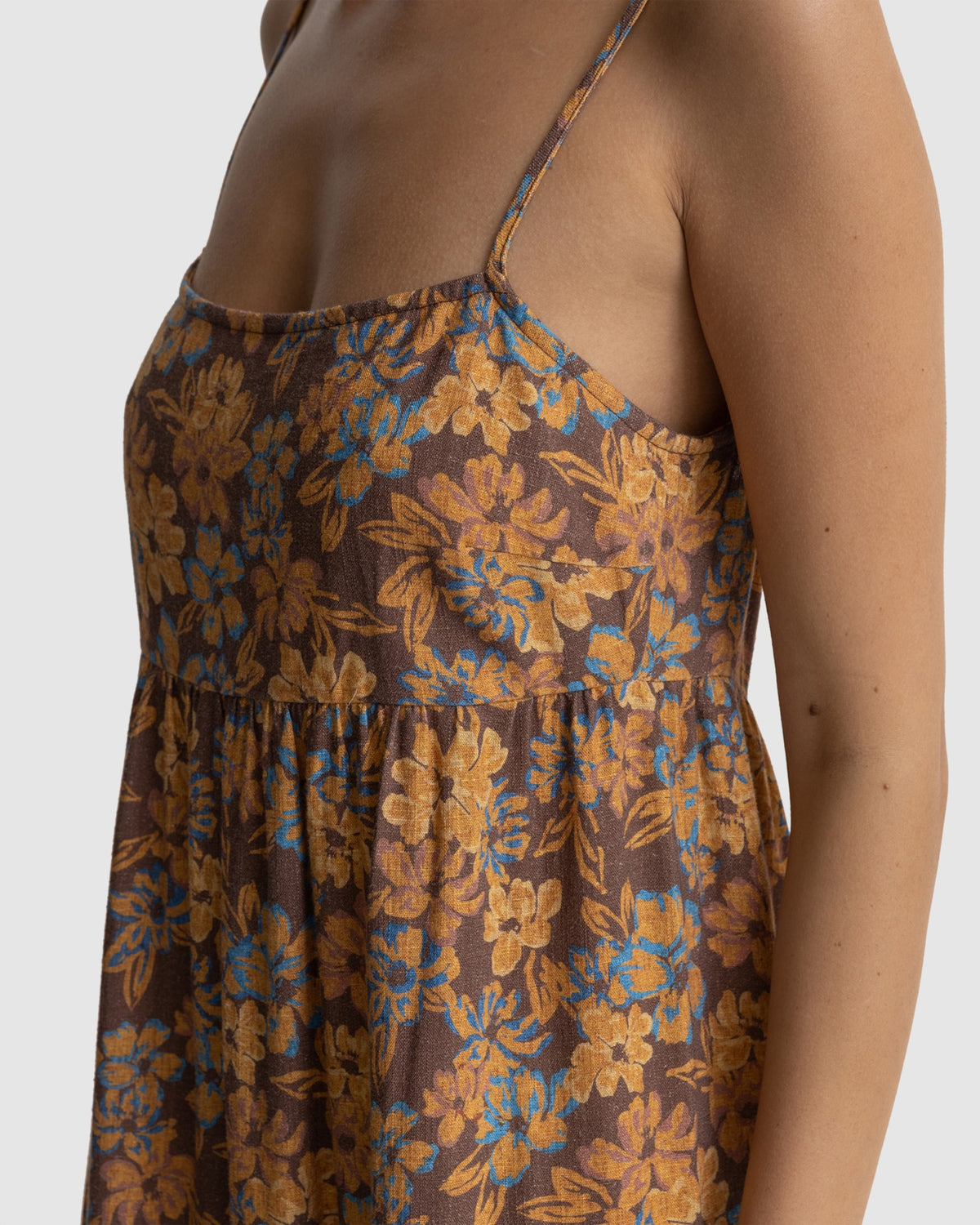 WOMENS OASIS FLORAL MAXI DRESS