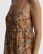 WOMENS OASIS FLORAL MAXI DRESS