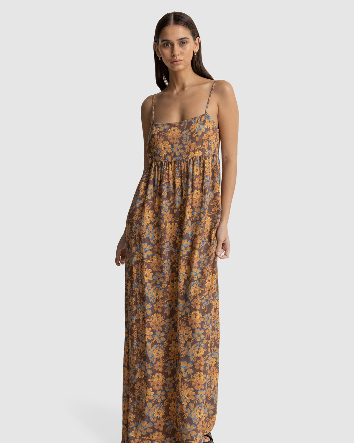 WOMENS OASIS FLORAL MAXI DRESS