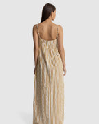 WOMENS GOODTIMES STRIPE MAXI DRESS