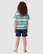BOYS 2-7 SHRED TOWN STRIPE T-SHIRT
