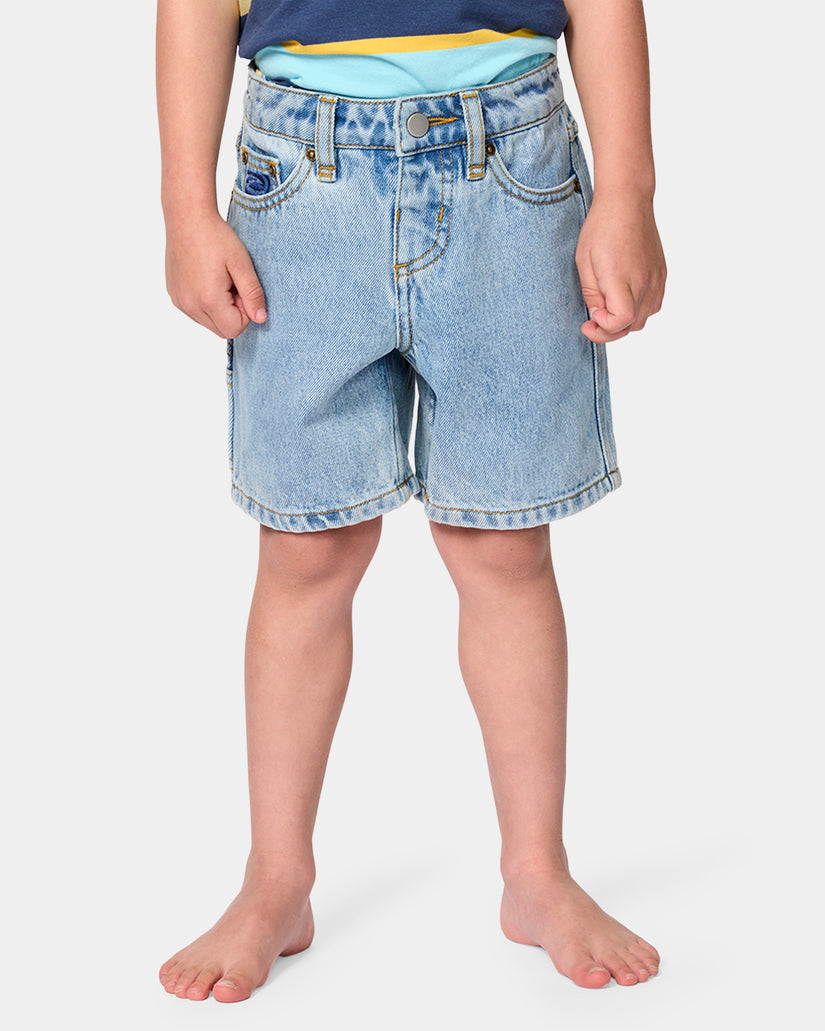 Boys 0-7 Hyped Up Denim Shorts