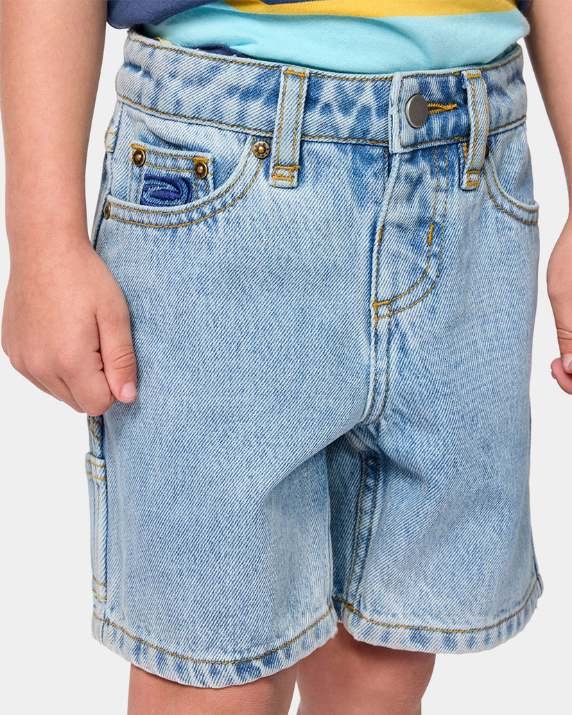 Boys 0-7 Hyped Up Denim Shorts