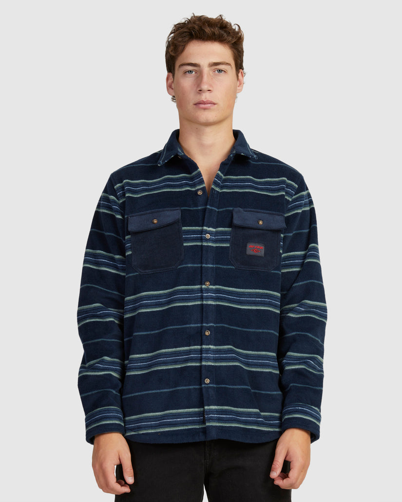 MENS POLAR FLEECE PARTY PACK LONG SLEEVE SHIRT