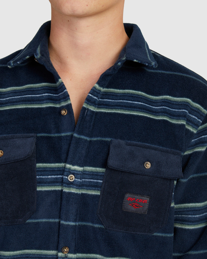 MENS POLAR FLEECE PARTY PACK LONG SLEEVE SHIRT
