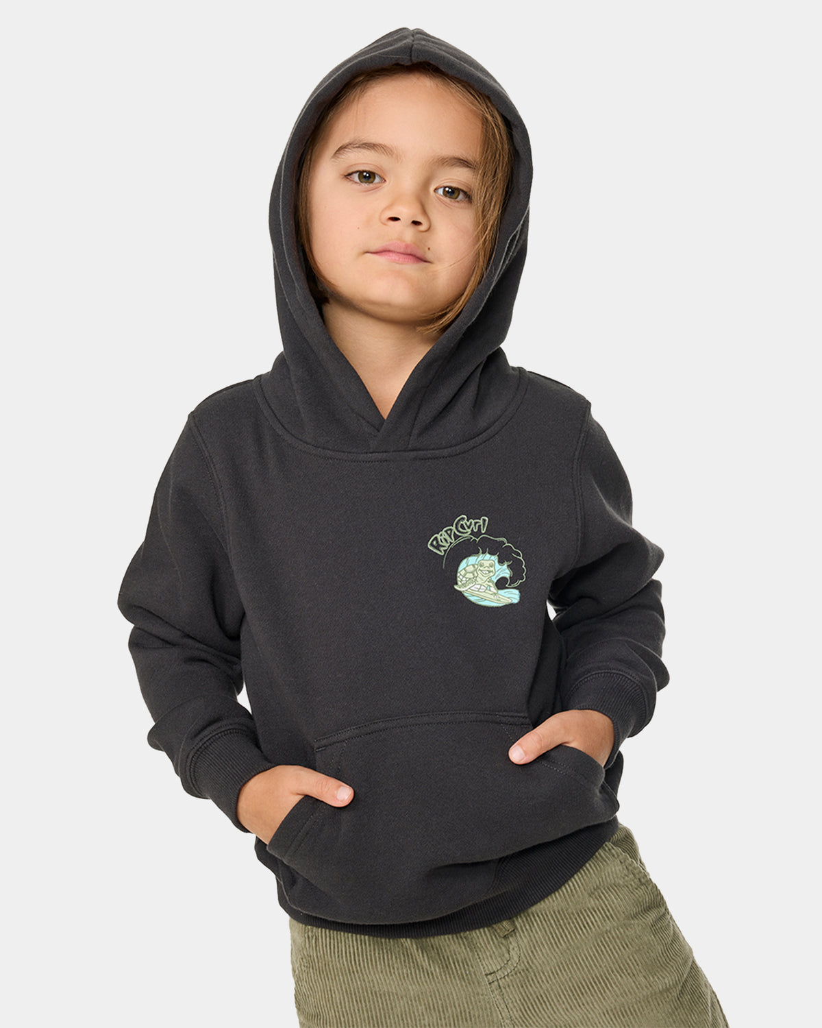 Boys 2-7 Ride The Wave Art Pullover Hoodie