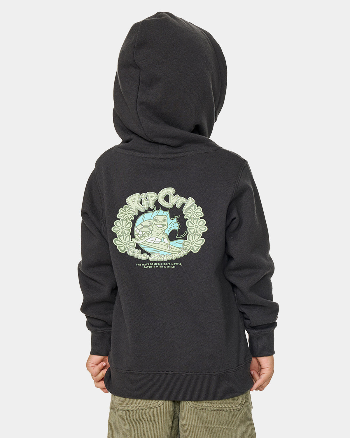 Boys 2-7 Ride The Wave Art Pullover Hoodie